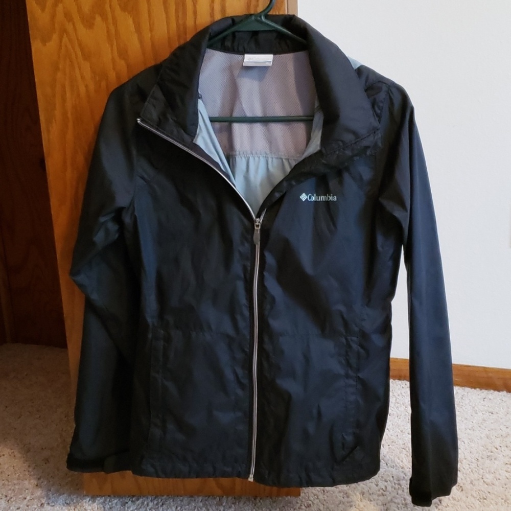 Black Columbia Rain Jacket